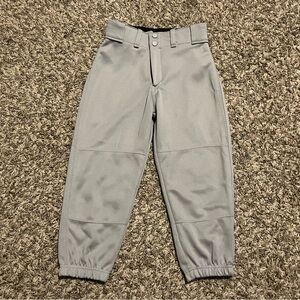 Franklin Grey Baseball Pants Boys Youth Medium